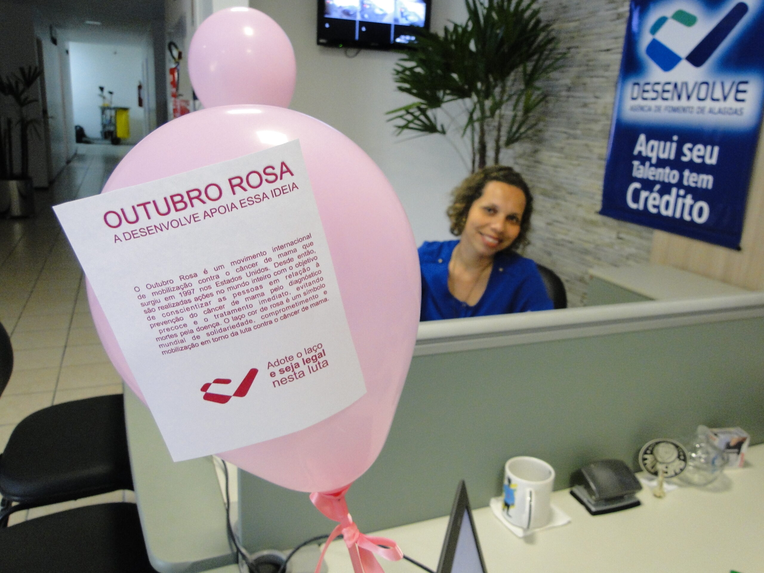 Desenvolve apoia campanha mundial contra o câncer de mama