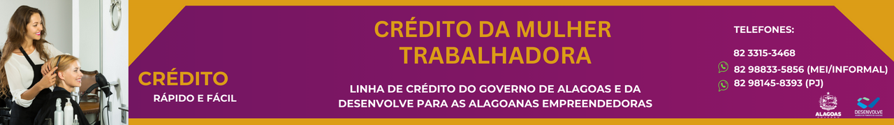 Banner Crédito da Mulher