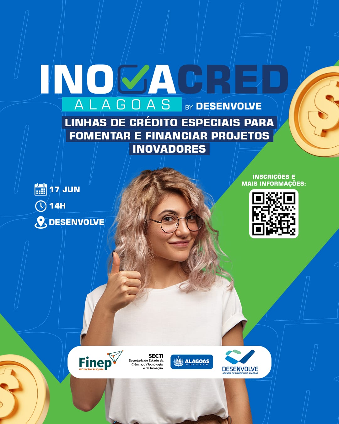 Desenvolve apresentará linha Inovacred a empresários do setor